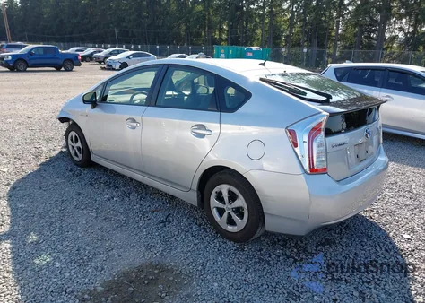 2012 Toyota Prius Two z USA, uszkodzony, nr VIN JTDKN3DUXC5489409